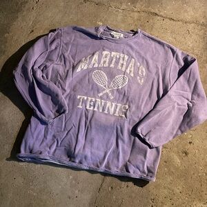 Purple Crewneck Sweater